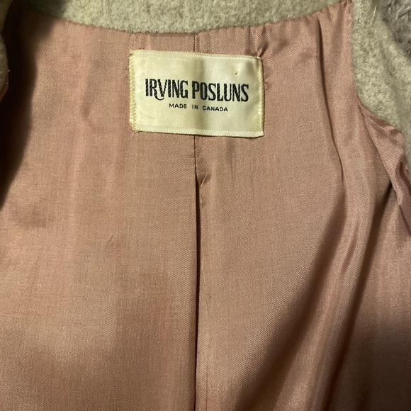 Vintage Irving Posluns Wool Coat - Picture 9 of 12